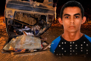 Motorista fica preso &agrave;s ferragens e morre em capotamento em Para&iacute;so das &Aacute;guas (v&iacute;deo)