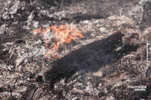 B&ecirc;bado ataca mulher com madeira em brasa e esfaqueia homem em Navira&iacute;