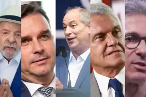 Lula lidera 1&ordm; turno e empata com Fl&aacute;vio, Ciro, Caiado e Zema no 2&ordm;, diz pesquisa