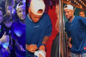 Jovem de Rio Brilhante arrasa no 'globo da morte' e &eacute; aplaudido por Neymar e filhos (v&iacute;deo)
