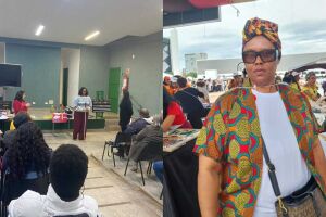 'Com o apoio das minhas filhas': m&atilde;e negra e PCD supera barreiras na universidade