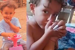 'Ele mal alcan&ccedil;ava a pia no banheiro': m&atilde;e questiona vers&atilde;o de que filho tentava segurar caminh&atilde;o