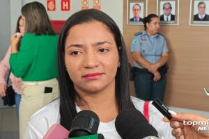 Wesla acompanha julgamento no F&oacute;rum em Campo Grande