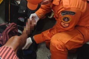 Idosa &eacute; atacada por sucuri durante trabalho &agrave;s margens do Rio Paraguai