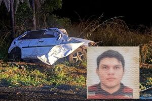 Homem morre e cinco pessoas ficam feridas em acidente na BR-267