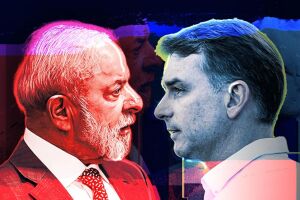 Fl&aacute;vio e Lula apresentam musiquinhas de campanha