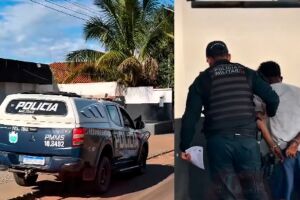 Homem &eacute; preso por bater em adolescente com madeira durante briga em &Aacute;gua Clara (v&iacute;deo)