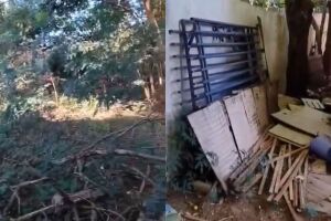 Antiga delegacia vira foco de insetos e abrigo para usu&aacute;rios de drogas no Los Angeles  (v&iacute;deo)