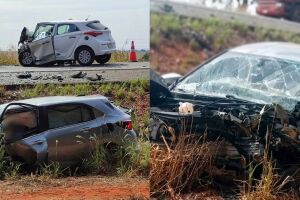 Batida entre carros de passeio deixa dois mortos na BR-158 (v&iacute;deo)