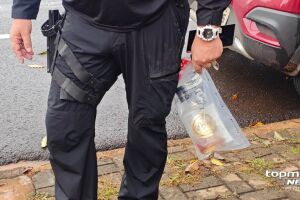 Garrafa de Whisky foi encontrada em caminhonete de militar que matou mulher no Centro (v&iacute;deo)