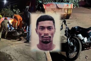 Motociclista bate contra ca&ccedil;amba de entulhos e morre em Rio Brilhante (v&iacute;deo)