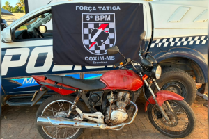Motocicleta usada em tentativa de execu&ccedil;&atilde;o de adolescente em Coxim &eacute; encontrada