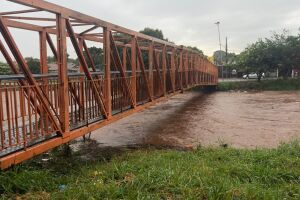 Travessia em passarela virou risco na Ernesto Geisel 