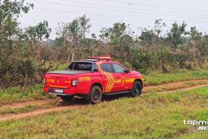 Bombeiros fazem buscas ap&oacute;s relato de explos&atilde;o e queda de avi&atilde;o em Campo Grande (v&iacute;deo)