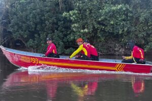 Militares seguem em busca de jovem desaparecido h&aacute; 8 dias no Rio Taquari, em Coxim