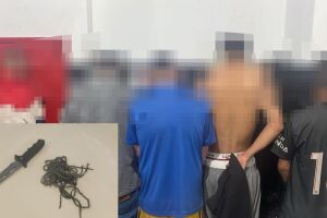 Pol&iacute;cia resgata homem que seria executado pelo 'tribunal do crime' em Tr&ecirc;s Lagoas (v&iacute;deo)