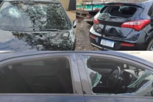 Homem &eacute; preso ap&oacute;s agredir ex-companheiro, amea&ccedil;&aacute;-lo de morte e destruir carro em Tr&ecirc;s Lagoas