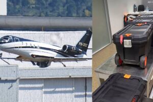 Avi&atilde;o de Valdir Zorzo &eacute; apreendido durante exporta&ccedil;&atilde;o ilegal de 189,5kg de ouro na Bol&iacute;via (v&iacute;deo)