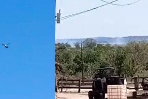 Avi&atilde;o suspeito de transportar il&iacute;citos &eacute; interceptado em fazenda de MS (v&iacute;deo)