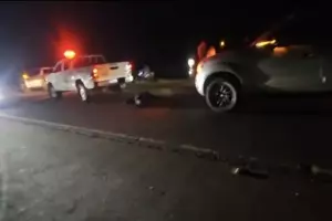 Acidente deixa duas pessoas mortas e uma ferida na fronteira