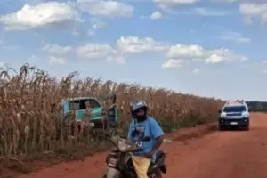 Acidente deixa uma pessoa morta em zona rural de Nova Itamarati 