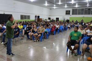 Reuni&atilde;o foi com moradores do Coophavilla