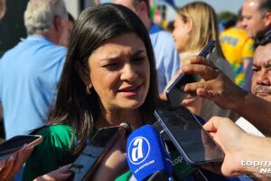 Rose Modesto refor&ccedil;a apoio &agrave; reelei&ccedil;&atilde;o de Riedel e destaca for&ccedil;a da chapa do Uni&atilde;o Brasil (v&iacute;deo)