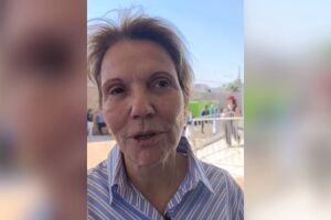 Tereza n&atilde;o descarta poss&iacute;vel vaga a vice na chapa de Fl&aacute;vio Bolsonaro: 'Conversas sempre acontecem'