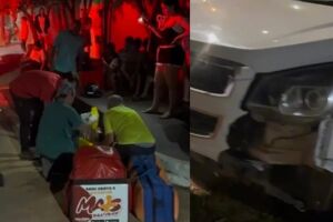 Motorista embriagado atropela motociclista e foge sem prestar socorro em &Aacute;gua Clara