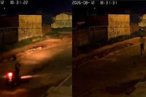 C&acirc;mera flagrou tentativa de homic&iacute;dio no Noroeste; v&iacute;tima foi socorrida em estado grave (v&iacute;deo)