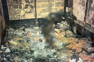 Corpo &eacute; achado carbonizado nos fundos de posto de combust&iacute;veis em Campo Grande