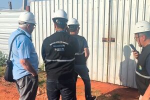 Depois de desabamento que deixou dois mortos, Crea-MS fiscaliza obra no Aero Rancho (v&iacute;deo)