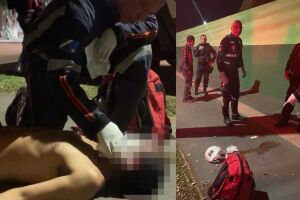 Homem &eacute; agredido com pauladas e sofre traumatismo craniano em Tr&ecirc;s Lagoas