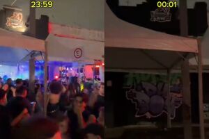 Campo Grande depois da meia-noite? Jovem brinca com ruas vazias em v&iacute;deo no s&aacute;bado (v&iacute;deo)