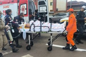 Motociclista &eacute; reanimado em acidente grave na Brilhante (v&iacute;deo)