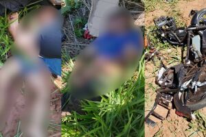 Homem e crian&ccedil;a sofrem acidente grave no anel vi&aacute;rio de Campo Grande