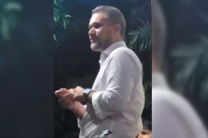 Para ganhar votos, Leinha vira costas para prefeita: 'n&atilde;o chega ao fim do mandato' (v&iacute;deo)