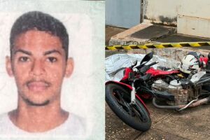 Motociclista bate em carro e morre no Centro de Nova Andradina (v&iacute;deo)