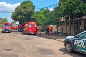 Homem em surto amea&ccedil;a incendiar im&oacute;vel com botij&atilde;o de g&aacute;s e &eacute; resgatado ap&oacute;s 3 horas de negocia&ccedil;&atilde;o
