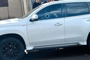 Empres&aacute;rio &eacute; morto a tiros dentro de caminhonete em Ponta Por&atilde;