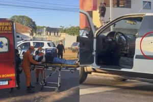 Motorista &eacute; baleado durante transporte de ve&iacute;culo apreendido pela Justi&ccedil;a em Jardim