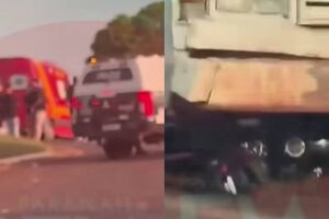 Mulher morre em acidente entre motocicleta e &ocirc;nibus na MS-497