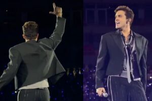 Luan Santana faz o 'L' e equipe nega apoio a Lula em show (v&iacute;deo)