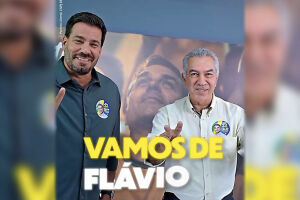 Azambuja e Contar movimentam campanha por voto em Fl&aacute;vio Bolsonaro no 2&ordm; turno (v&iacute;deo)