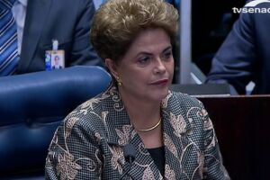 Dilma discursa no julgamento final do processo de impeachment no Senado