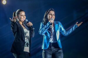 Maiara e Maraísa divulgam trechos de músicas para gravação do novo DVD