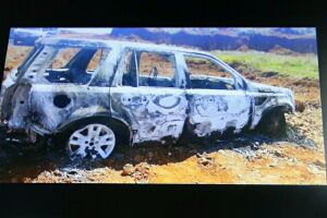 Polícia tem '99% de certeza' que Land Rover incinerada é de Alceu Bueno