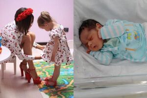 Bruna idealizou a Sophia, mas na hora do parto veio o Mateus