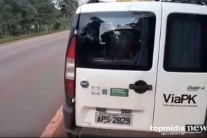 Na Lata: veículo usado pelo Governo de MS para multar está com IPVA atrasado