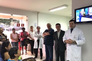 Diretoria da Santa Casa faz visita técnica ao setor de oncologia do hospital